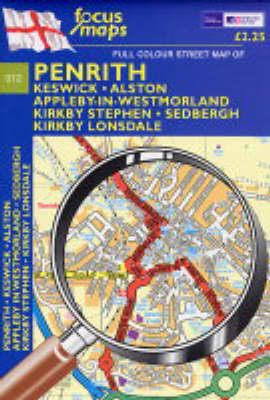 Full Colour Street Map of Penrith: Keswick - Alston - Appleby-In-West Morland - Kirkby Stephen Sedbergh,Kirkby Lonsdale (Sheet map, folded)