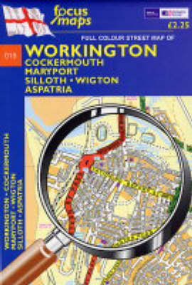 Full Colour Street Map of Workington: Cockermouth,Mary Port,Silloth,Wigton Aspatria (Sheet map, folded)