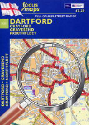 Full Colour Street Map of Dartford: Crayford - Gravesend - Northfleet (Sheet map, folded)