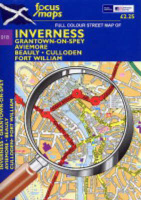 Full Colour Street Map Of Inverness 