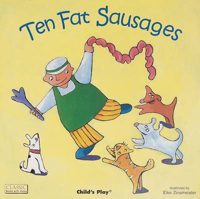 Ten Fat Sausages - Classic Books with Holes Soft Cover (Board book)