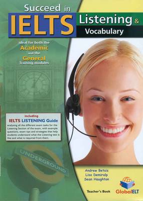 Succeed in IELTS - Listening & Vocabulary - Teacher's Book (Board book)
