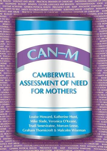 CAN-M: Camberwell Assessment of Need for Mothers (Paperback)