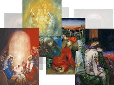 Folly of God - The Journey of the Cross, A Path to Light Poster Set - Art and Inspiration of Sieger Koder (Poster)