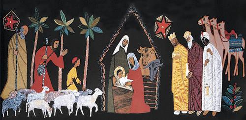 Nativity: Tapestry - Turvey Abbey (Poster)