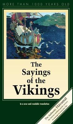 Sayings of the Vikings: Havamal (Paperback)