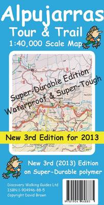 Alpujarras Tour & Trail Super-Durable Map (Sheet map, folded)
