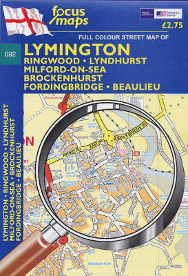 Lymington: Ringwood, Lyndhurst, Milford-on-Sea, Brockenhurst, Fordingbridge, Beaulieu (Sheet map, folded)