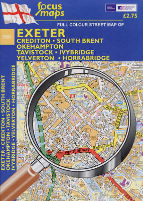 Exeter: Crediton, South Brent, Okehampton Tavistock, Ivybridge, Yelverton, Horrabridge (Sheet map, folded)