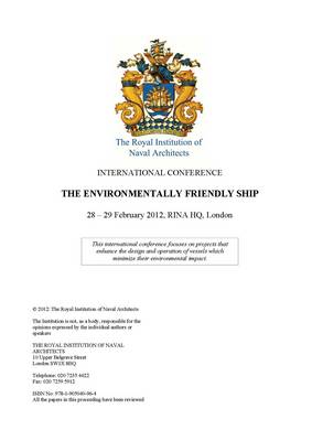 The Environmentally Friendly Ship 2012 (Paperback)