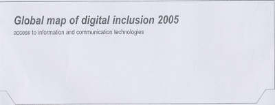 Global Map of Digital Inclusion 2005: Access to Information and Communication Technologies (Sheet map, folded)