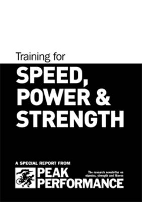 Training for Speed, Power and Strength (Spiral bound)