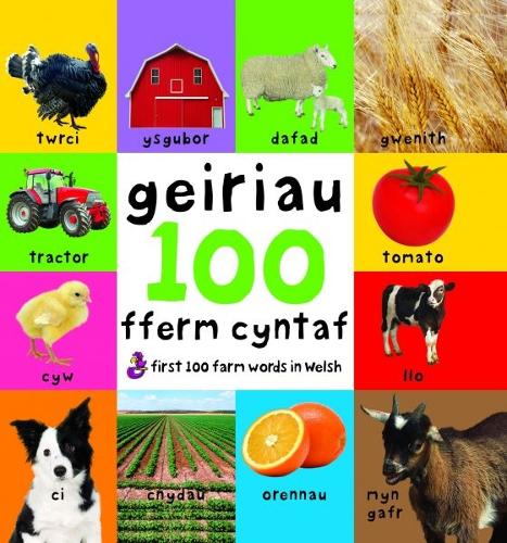 100 Geiriau Fferm Cyntaf/First 100 Farm Words in Welsh (Hardback)
