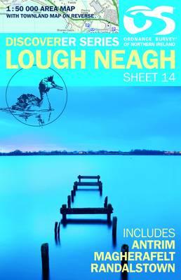 Lough Neagh - Irish Discoverer Series Sheet 14 (Sheet map, folded)