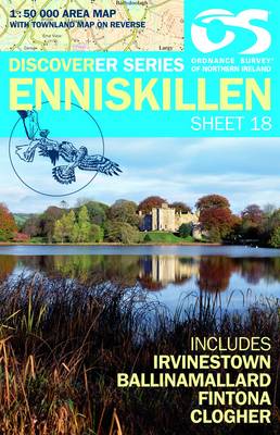 Enniskillen - Irish Discoverer Series Sheet 18 (Sheet map, folded)