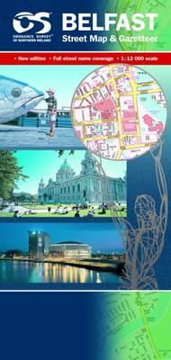 Belfast Street Map - Irish Street Maps (Sheet map, folded)