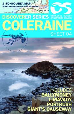 Coleraine - Irish Discoverer Series Sheet 4 (Sheet map, folded)