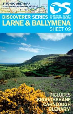 Larne - Irish Discoverer Series Sheet 9 (Sheet map, folded)