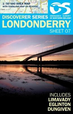 Londonderry - Irish Discoverer Series Sheet 7 (Sheet map, folded)