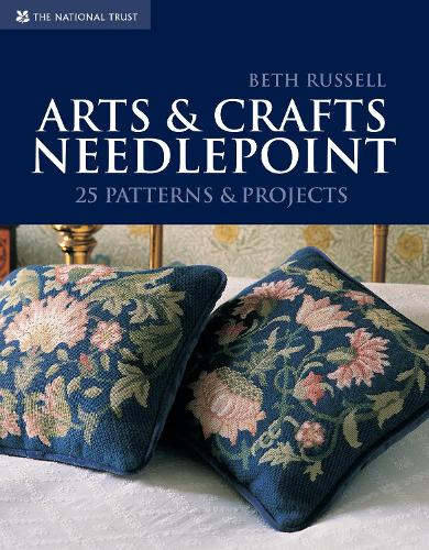 Arts and Crafts Needlepoint: 25 Needlepoint Projects (Paperback)