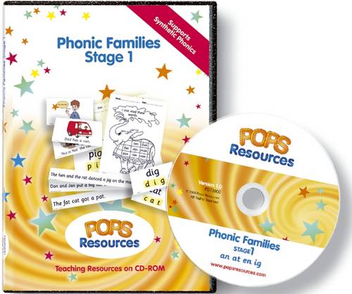 POPS Phonic Families Stage 1 - POPS Phonic Families Series No. 1 (CD-ROM)