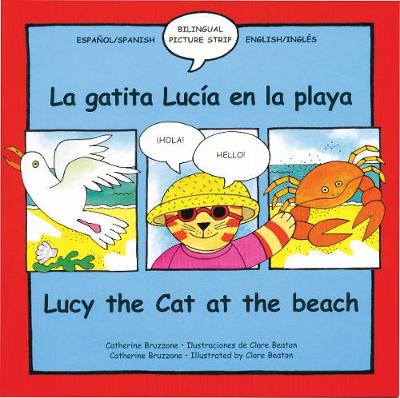 Lucy the Cat at the Beach/La Gatita Lucia En La Playa - Lucy Cat (Paperback)