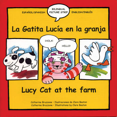 La gatita Lucia en la granja/Lucy Cat at the farm (Paperback)