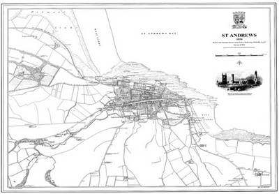 St Andrews 1854 Map - Heritage Cartography Victorian Town Map Series No. 175 (Sheet map)