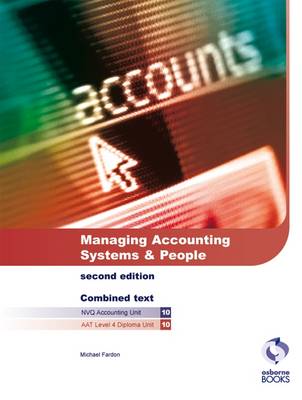 Managing Accounting Systems and People - AAT/NVQ Accounting S. (Paperback)