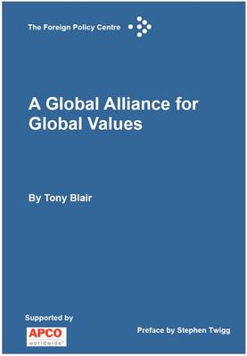 A Global Alliance for Global Values (Paperback)