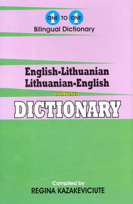 English-Lithuanian & Lithuanian-English One-to-one Dictionary (Hardback)