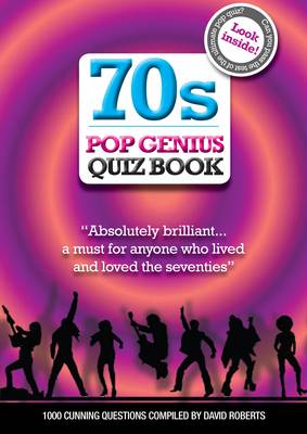 70s Pop Genius Quiz Book (Paperback)