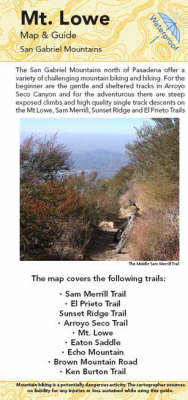 Mt Lowe Map and Guide (Sheet map, folded)