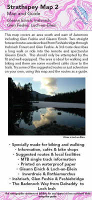 Aviemore to Gleann Einich Map and Guide: No. 2: Biking (MTB) and Walking Routes - Aviemore to Gleann Einich - Strathspey Maps and Guides No. 2 (Sheet map, folded)