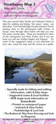 Kingussie to Glen Feshie Map and Guide: No. 3: Biking (MTB) and Walking Routes - Kingussie to Glen Feshie - Strathspey Maps and Guides No. 3 (Sheet map, folded)