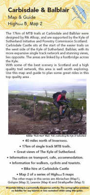 Carbisdale Abd Balblair Map and Guide: Biking (MTB) and Walking Routes by Carbisdale Castle (SYHA) (Sheet map, folded)