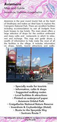 Aviemore Map and Guide: Walking, Tourist and Recreational Routes (Sheet map, folded)