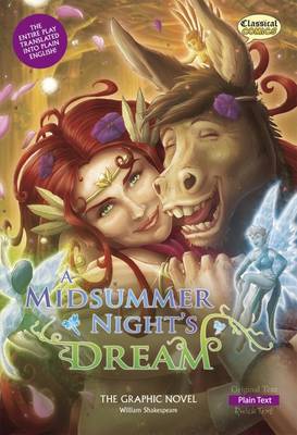 A Midsummer Night's Dream The Graphic Novel: Plain Text (Paperback) - Main Image