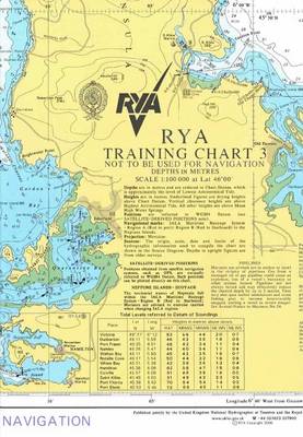 RYA Training Chart: No. 3 (Sheet map, folded)