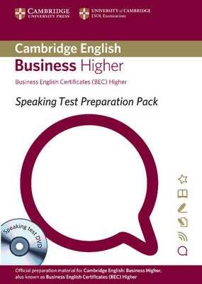Speaking Test Preparation Pack for BEC Higher Paperback with DVD - Speaking Test Preparation Pack