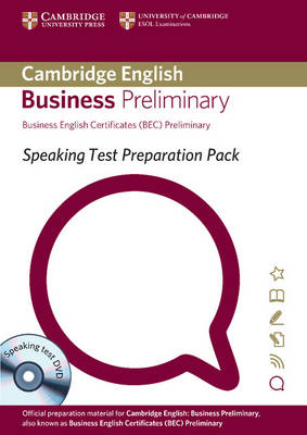 Speaking Test Preparation Pack for BEC Preliminary Paperback with DVD - Speaking Test Preparation Pack