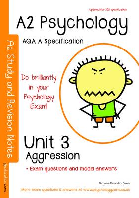 A2 Psychology Unit 3: Topics in Psychology: Aggression: AQA a Specification (Paperback)