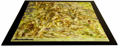Peak District Raised Relief Map: Umframed - Raised Relief Maps Series (Sheet map)