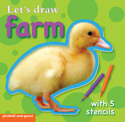 Lets' Draw - Farm - Stencil Board Books (Board book)