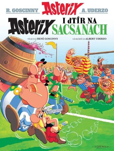 Asterix i Dtir Na Sacsanaich (Irish) (Paperback)