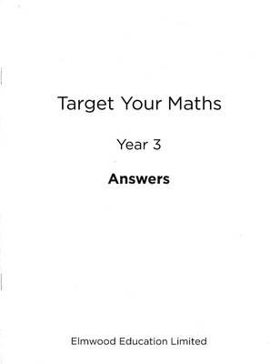 Target Your Maths Year 3 Answer Book - Target your Maths (Paperback)