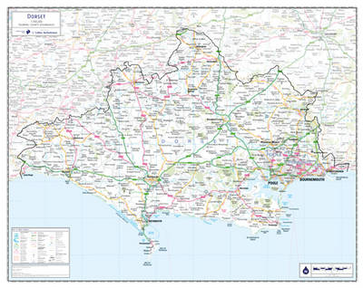 Dorset County Planning Map: No. 1A (Sheet map, flat)