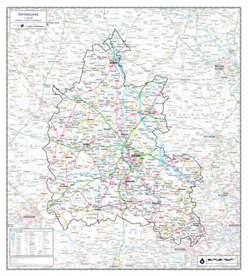 Oxfordshire County Planning Map (Sheet map, rolled)