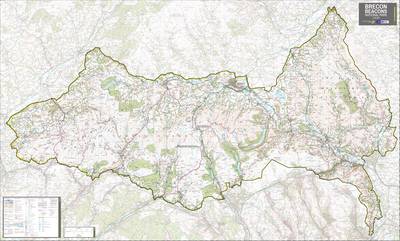 Brecon Beacons National Park: National Park Planning Map (Sheet map, rolled)