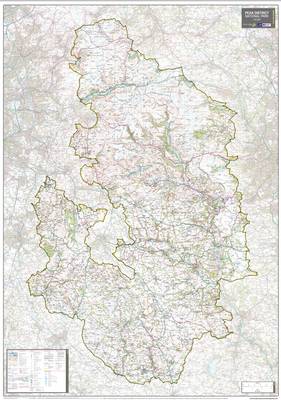 Peak District National Park: National Park Planning Map (Sheet map, rolled)